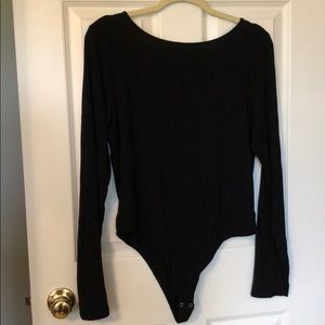 Aerie Low Back Long Sleeve Bodysuit